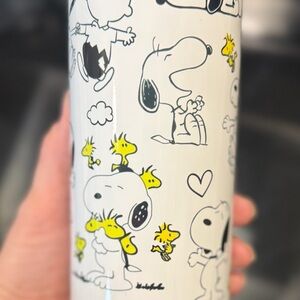 Snoopy/Woodstock White 20oz Skinny Tumbler